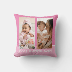 Coussin Meilleure Tante Jamais Vous Aimez Plus Rose 2 Phot