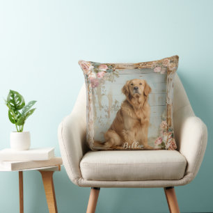 Coussin Meilleures amies maman de chien Décoration Labrado