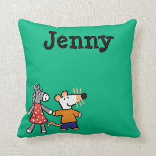 Coussin Meilleurs amis Maisy et mains pointillées de pris