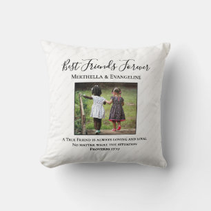 Coussin ***Meilleurs Amis Pour Jamais La Mémoire De Garde 