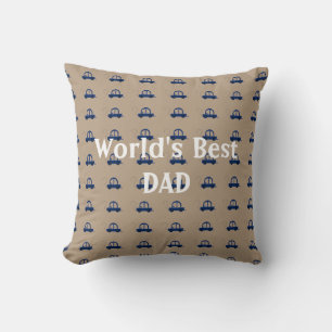 Coussin Meilleurs Pères du Monde Voitures