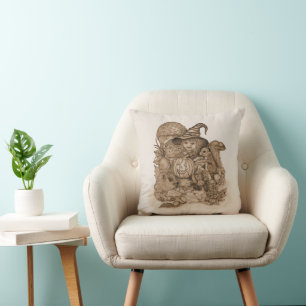 Coussin Meilleurs voeux pour un Bon thanksgiving