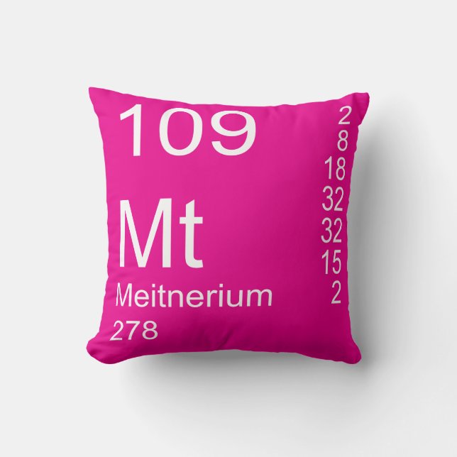 Coussin Meitnerium (Recto)