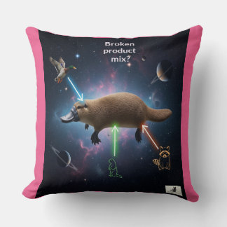 Coussin Mélange de produits cassés ? Dilemme de Platypus c