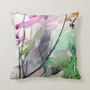 Coussin Mélange et correspondance de conception de l'aqua