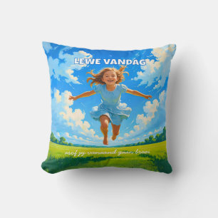 Coussin Mème de braai Afrikaans Saffa Expat Humour Afrikaa