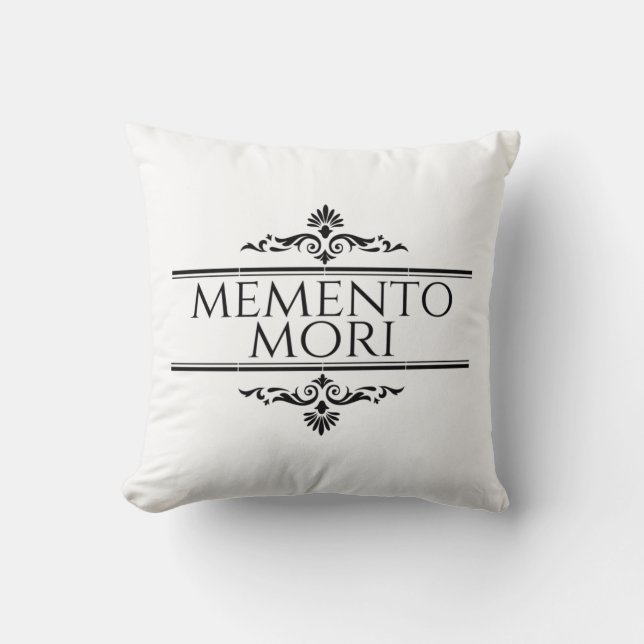Coussin Memento Mori (Recto)