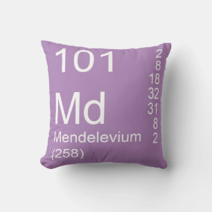 Coussin Mendelevium