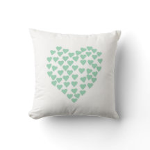 Menthe de coeur de coeurs sur le blanc
