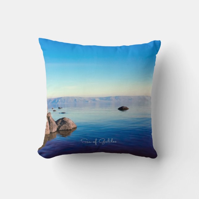 Coussin Mer de Galilée (Recto)