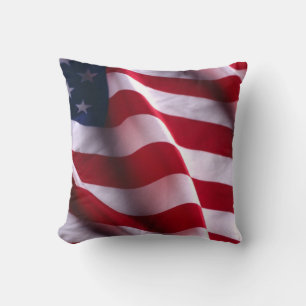Coussin Merci de la fête des vétérans, drapeau patriotique