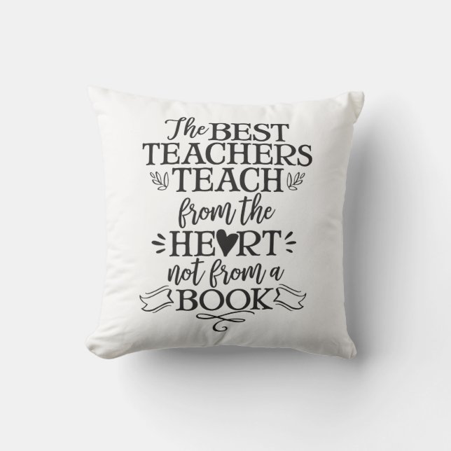 Coussin Merci d'idée de cadeau de classe d'appréciation de (Recto)