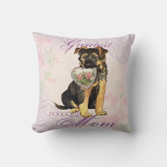 Coussin Mère cardiaque GSD (Recto)