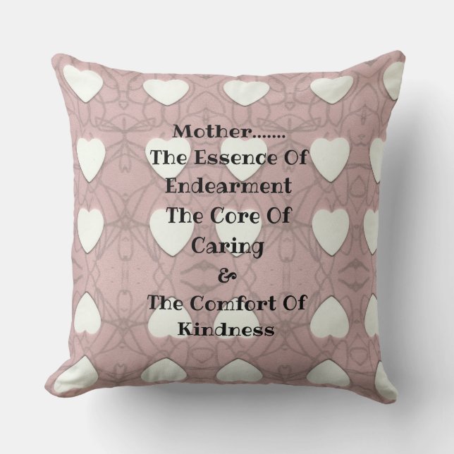 Coussin Mère Endearment (Recto)