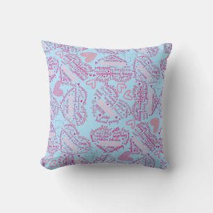 Coussin Mère jours coeur 01.Rose Lblue BG