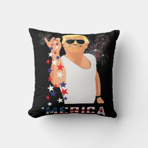 Coussin Merica Trump en tenue Don Drunk Donald Drunk 4e de