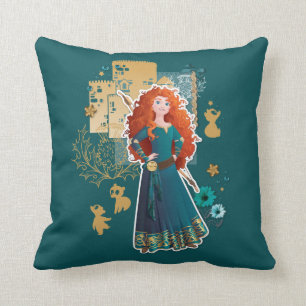 Coussin Merida - La confiance me rend courageuse