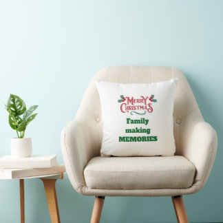 Coussin  Merry Christmas Throw Pillow
