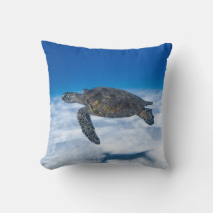 Coussin Merveilleuse tortue aquatique