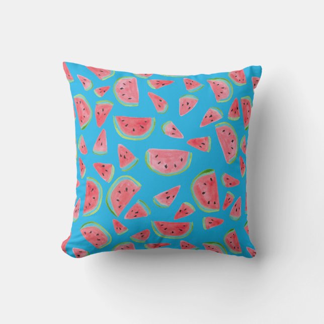 Coussin Merveilleuses pastèques pour décorer votre maison  (Recto)