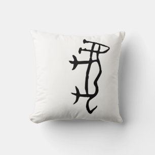 Coussin Merveilleux Zodiac-Tigre Chinois-#001-