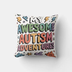 Coussin Mes avantages formidables de l'autisme