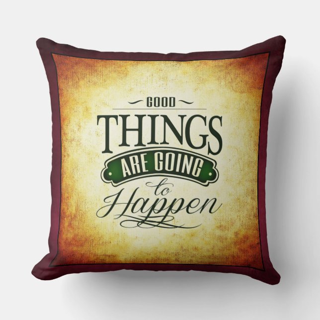 Coussin Message de devis optimisé (Recto)