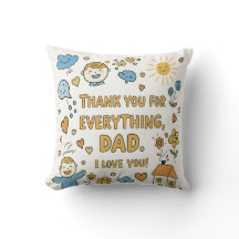 Message de Doodle positif pour papa