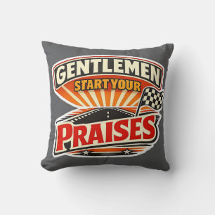 Coussin Messieurs, Commencez Vos Louanges – Christian Retr