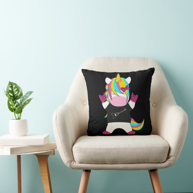 Coussin Metal unicorn (Chaise)