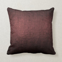 Coussin métallique Noir Bourgogne Brush