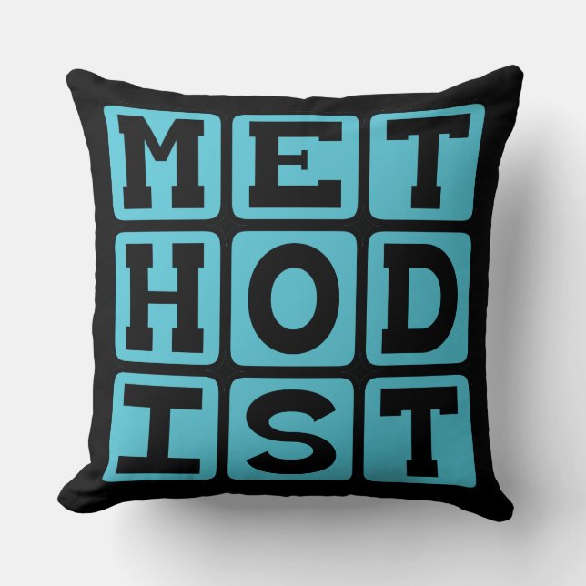Coussin méthodiste, christianisme protestant (Recto)