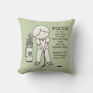 Coussin Mettre l'accent sur le bien