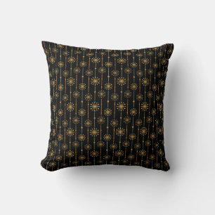 Coussin Mi-siècle Starburst Strier Couleurs personnalisées