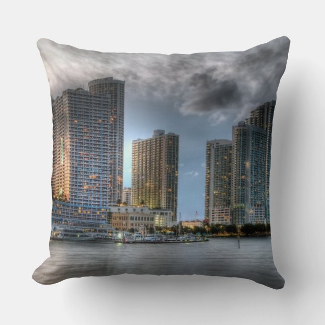 Coussin Miami, la Floride (Recto)