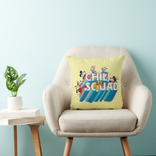 Coussin Mickey et ses amis Équipe détente