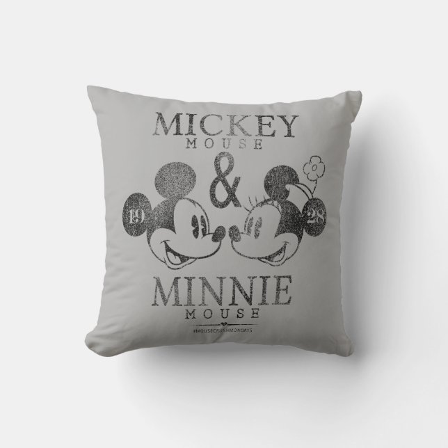 Coussin Mickey & Minnie | Est. 1928 (Recto)