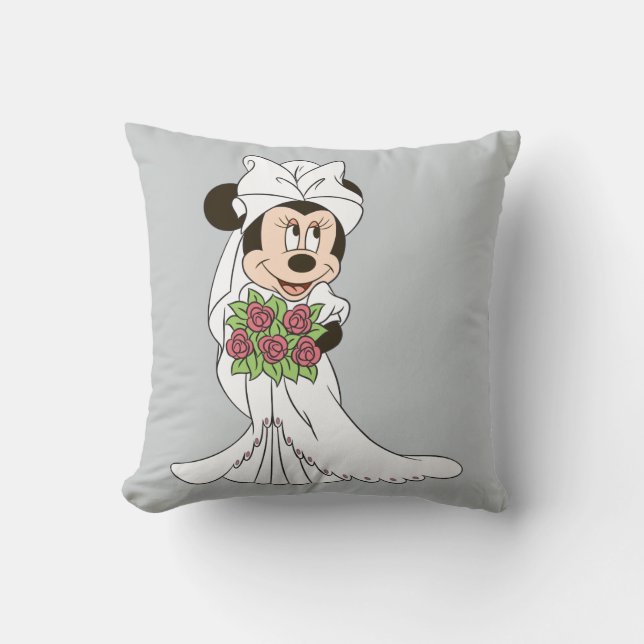 Coussin Mickey & Minnie Mariage | À venir (Recto)