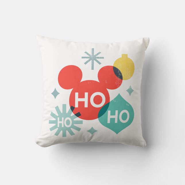 Coussin Mickey Mouse | Ho Ho Ho (Recto)