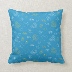Coussin Mickey Mouse   Motif d'icônes de Hanukkah