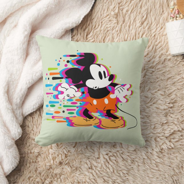 Coussin Mickey Mouse Paint Warp (Couverture)