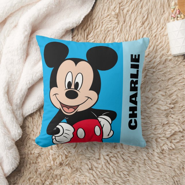 Coussin Mickey Mouse Pose Souriante (Couverture)
