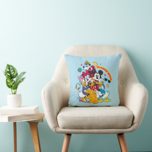 Coussin Mickey & ses amis Amusement en mode été