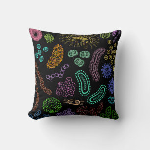 Coussin Microbes