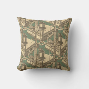 Coussin Microscope du XVIIIe siècle Antique Science INSTRU