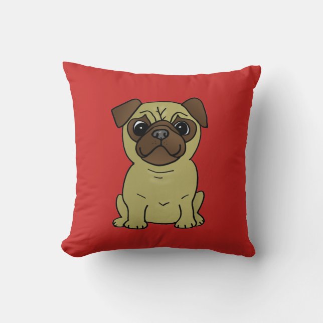 Coussin mignon de carlin (Recto)
