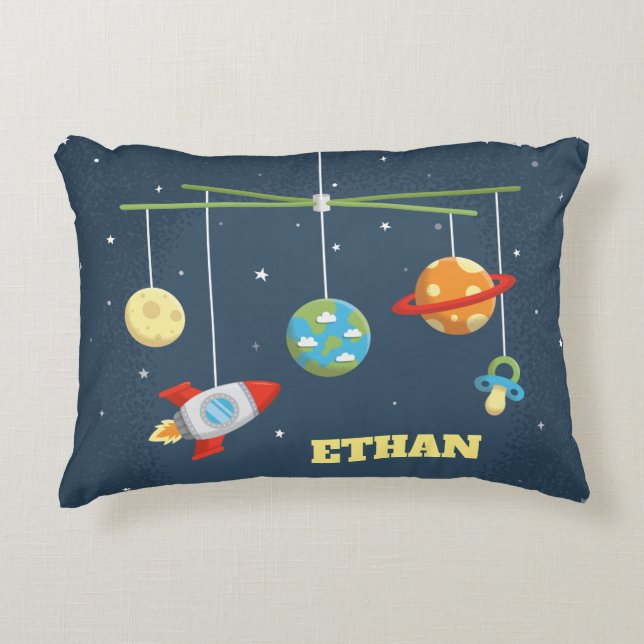 Coussin mignon de crèche de bébé de jouets de (Devant)