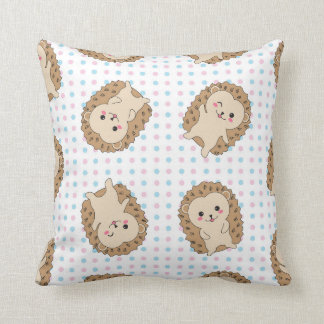 Coussin mignon de hérisson de Kawaii