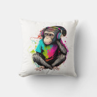 Mignons Singe Écouter Musique, Musique Singe Obséd
