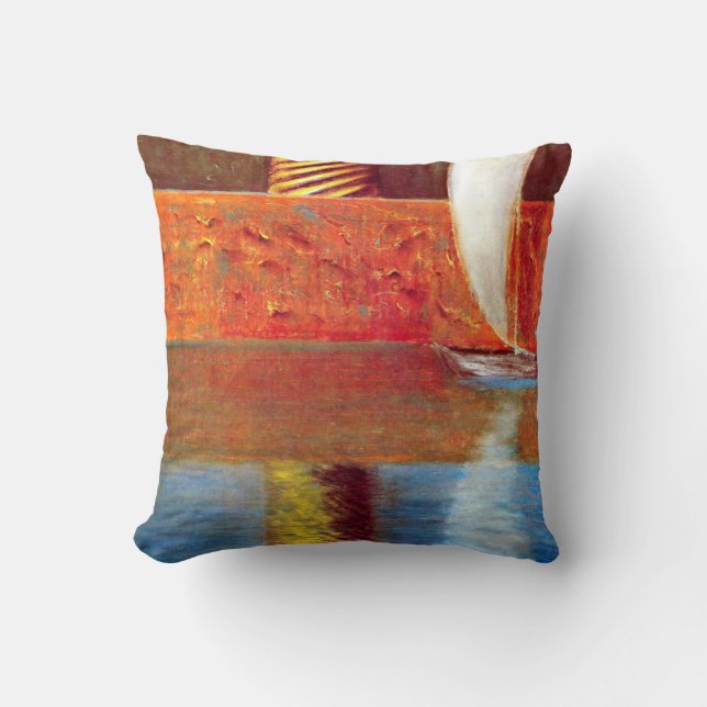 Coussin Mikalojus Ciurlionis : OEuvre symbolique Rex I (Recto)